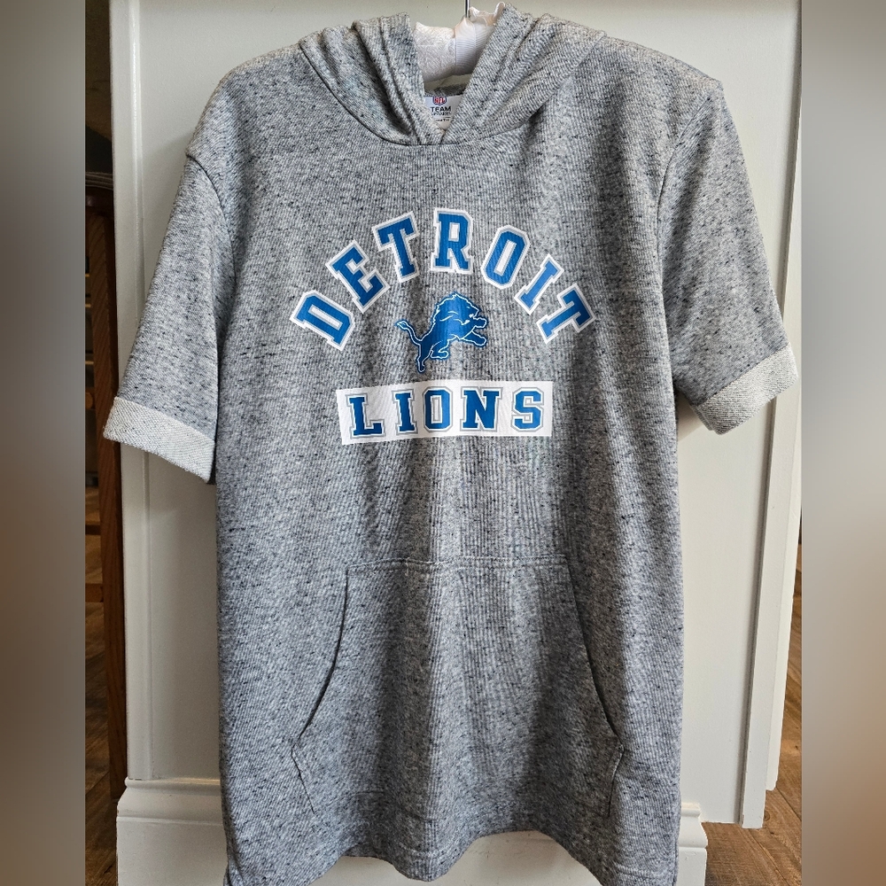 Kids Detroit Lions Gray Hoodie